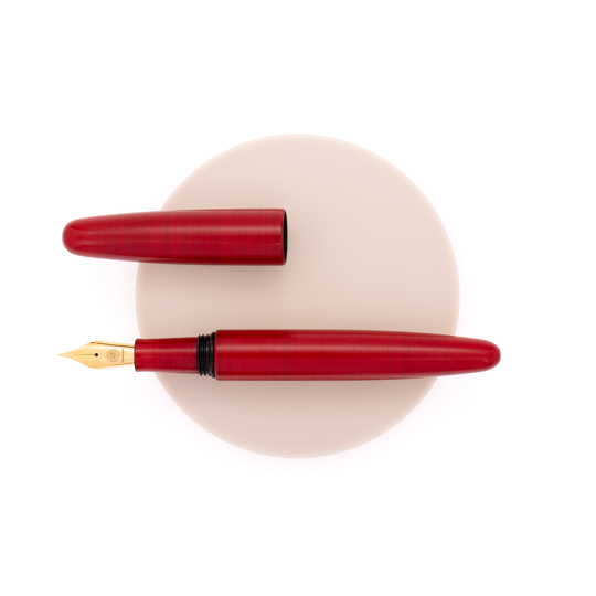 Wancher Dream Pen Aizu Urushi Penna Stilografica Koma-nuri