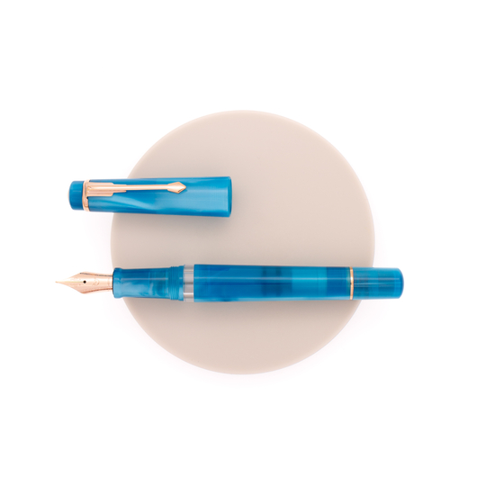 Nahvalur Explorer Penna Stilografica Amalfi Coast & Oro Rosa