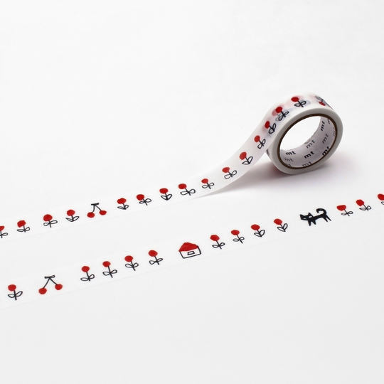 MT x Matsubayashi Makoto Washi Tape Black Cat