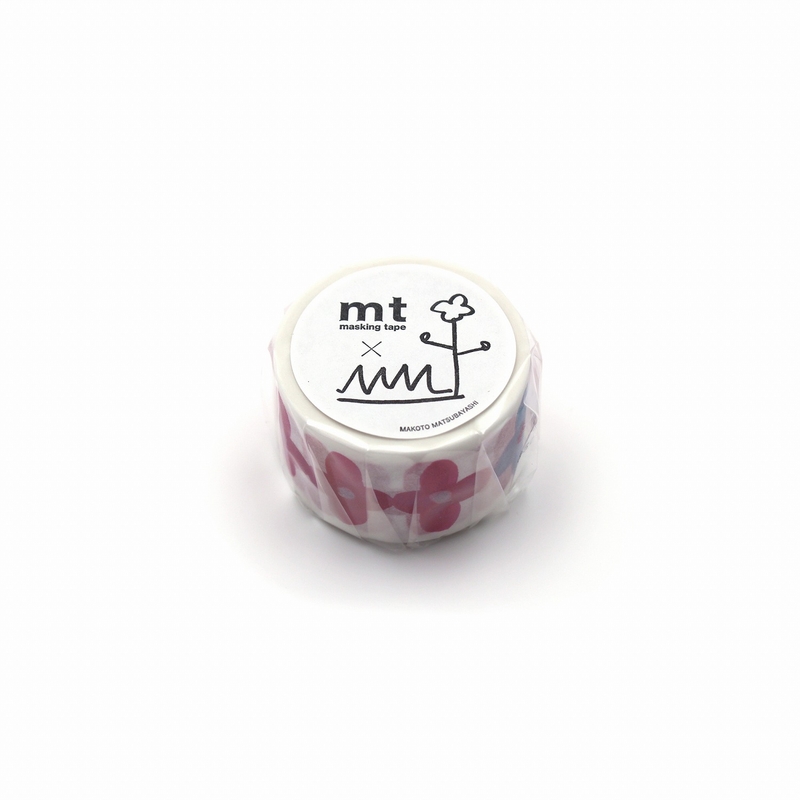 MT Masking Tape MT x Matsubayashi Makoto Washi Tape Flower Decoration