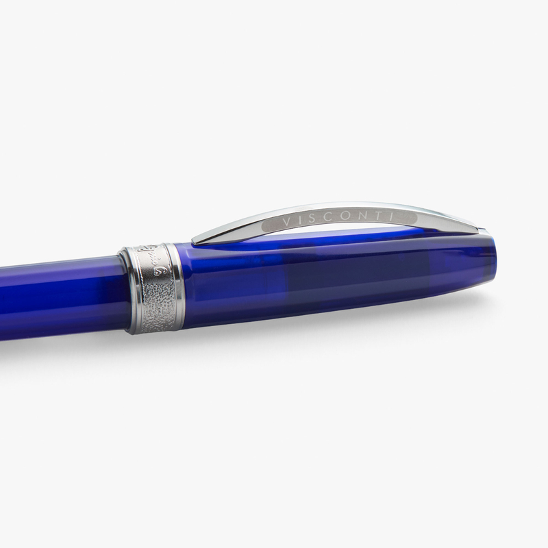 Visconti Visconti Michelangelo Penna Stilografica Blu Traslucido