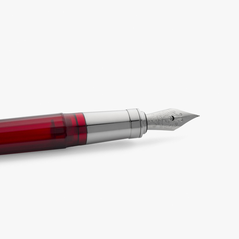 Visconti Visconti Michelangelo Penna Stilografica Rosso Traslucido