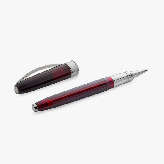 Visconti Michelangelo Penna Roller Rosso Traslucido