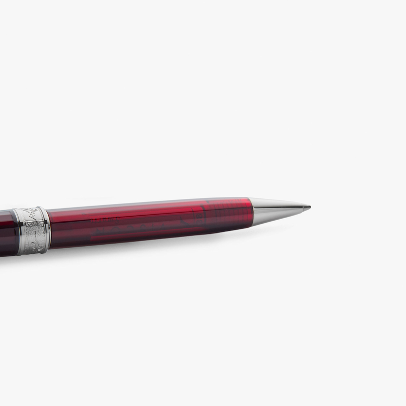 Visconti Visconti Michelangelo Penna Sfera Rosso Traslucido