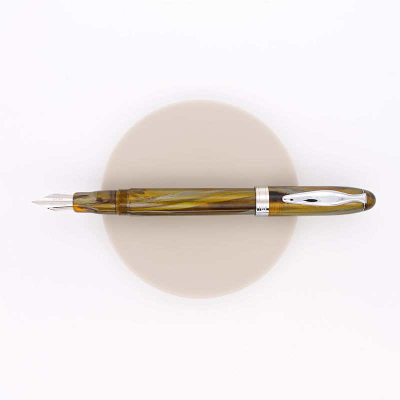 Noodler's Ahab Penna Stilografica Apache Tortoise