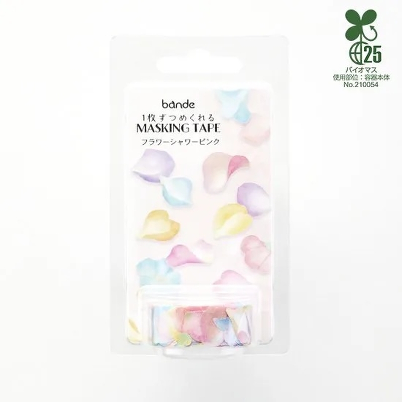 Bande Bande Washi Tape Flower Shower Pink