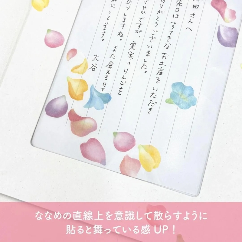 Bande Bande Washi Tape Flower Shower Pink