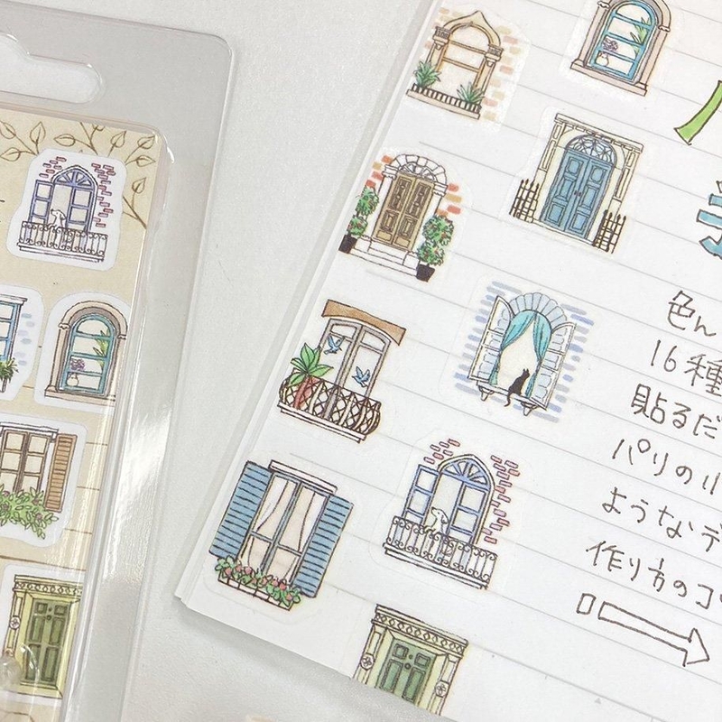 Bande Bande Washi Tape European Windows & Doors