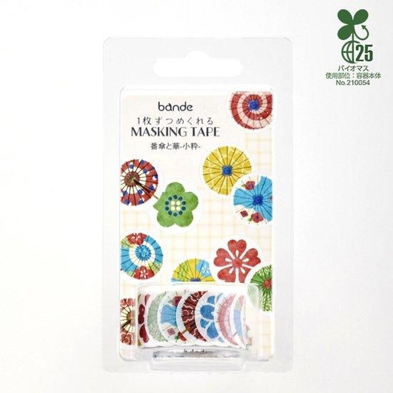 Bande Bande Washi Tape Umbrella and Flowers