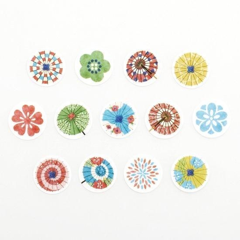 Bande Bande Washi Tape Umbrella and Flowers