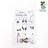 Bande Bande Washi Tape Black and White Sandwich