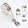 Bande Bande Washi Tape Black and White Sandwich