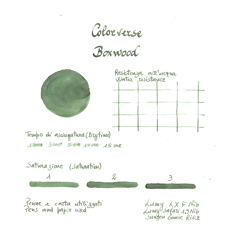 Colorverse Colorverse Project No.064 Boxwood Inchiostro 15 ml