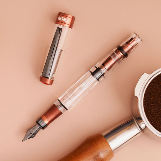 Twsbi Diamond 580AL R Penna Stilografica Affogato & Onyx