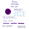 Diamine Diamine Inkvent Cosmic Glow Inchiostro 50 ml Black Edition Extreme Sheen