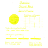 Diamine Diamine Inkvent Lemon & Lime Ink Bottle 50 ml Black Edition Chameleon