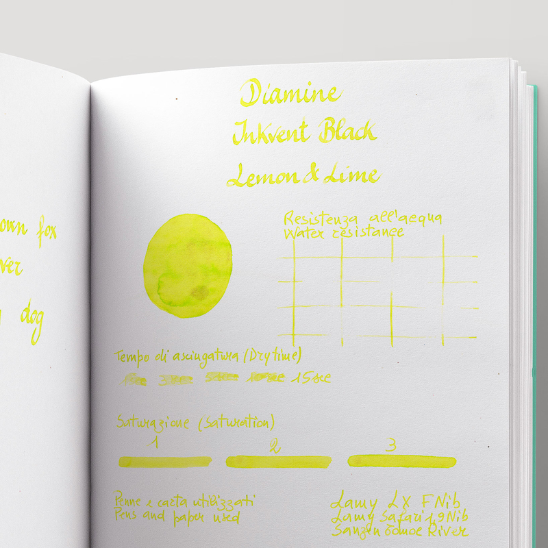 Diamine Diamine Inkvent Lemon & Lime Inchiostro 50 ml Black Edition Chameleon