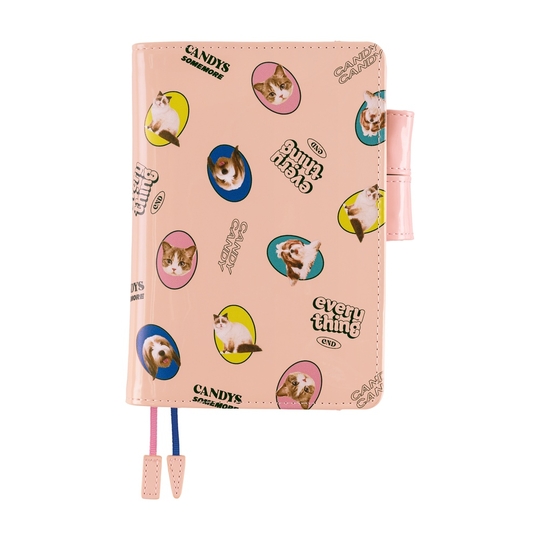Hobonichi Candy Stripper: Random Dog & Cat (Pink) A6 [Cover Only]