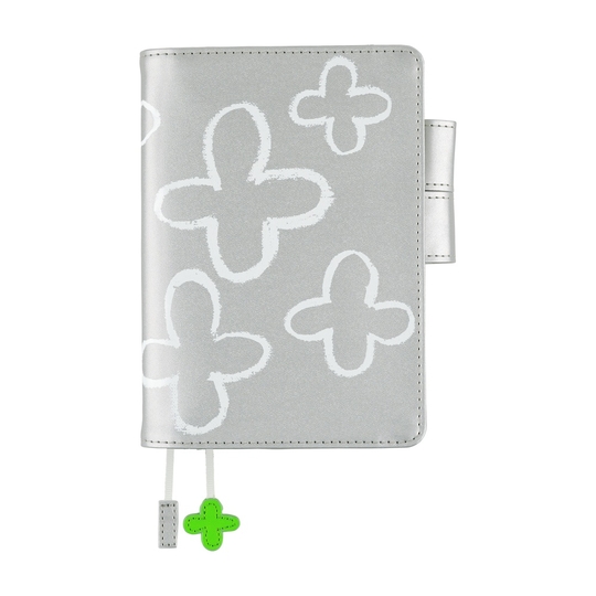 Hobonichi Makoto Matsubayashi: Silver Flowers A6 [Cover Only]