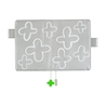 Hobonichi Hobonichi Makoto Matsubayashi: Silver Flowers A6 [Cover Only]