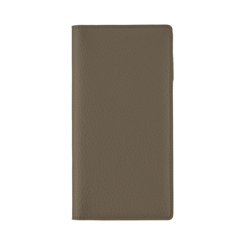 Hobonichi Hobonichi Techo Weeks Leather: Taut (Gray & Light Blue) Cover per Agenda Settimanale