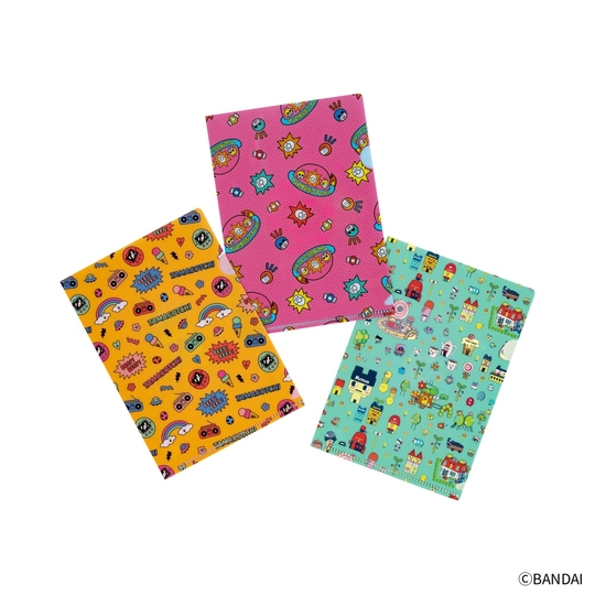 Hobonichi Tamagotchi Folder Set 3 Cartelle per Original A6