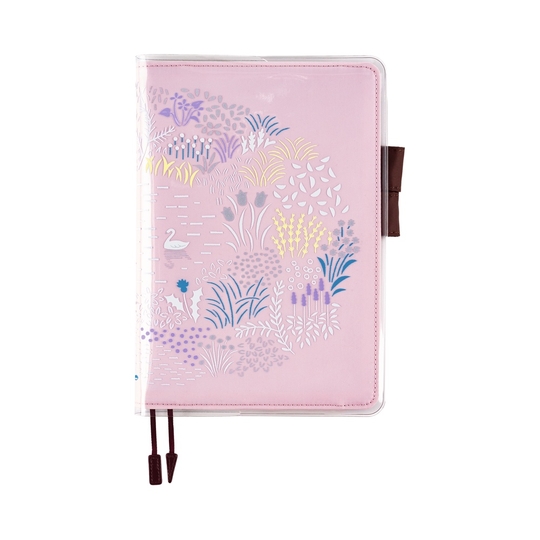 Hobonichi Cover on Cover Yuri Sanae: Forest Lake per Agende A5