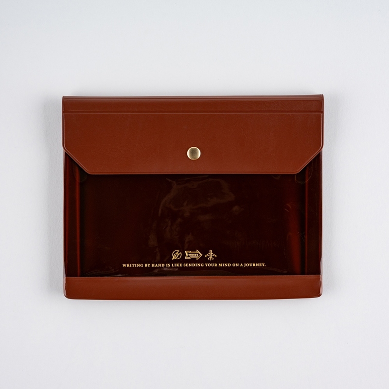Hobonichi Hobonichi Alettone Document Case for A6 Size Brown