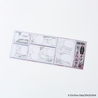 Hobonichi Hobonichi ONE PIECE magazine: Sparkling Silver “Old Guys” Sticky Notes