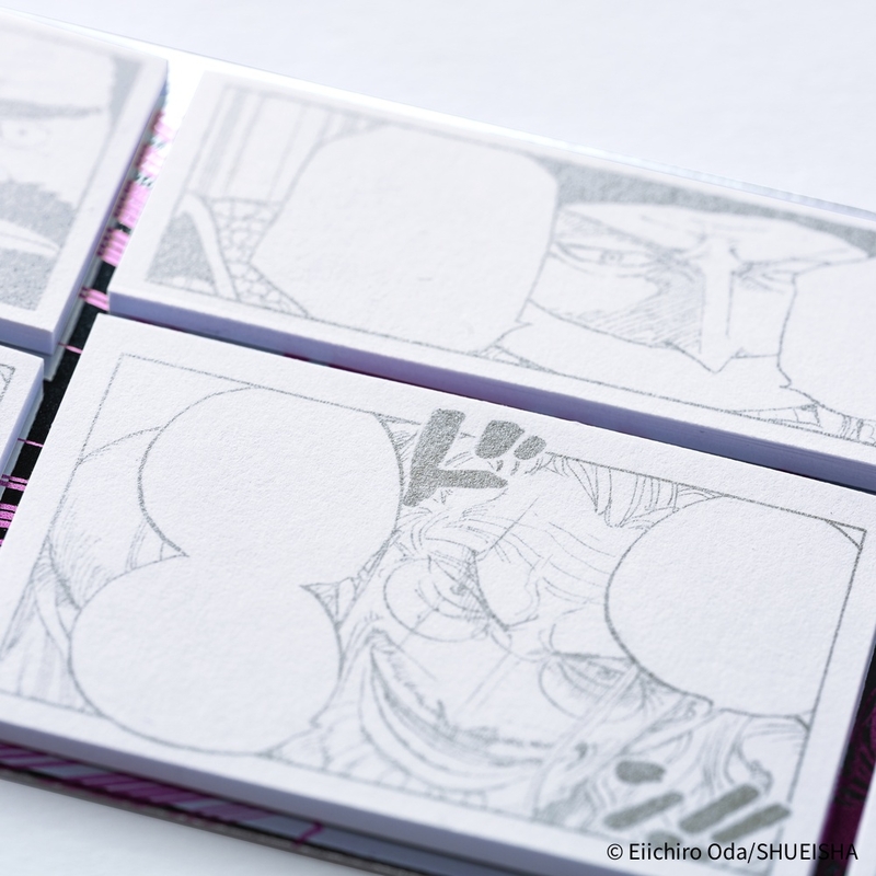 Hobonichi Hobonichi ONE PIECE magazine: Sparkling Silver “Old Guys” Sticky Notes