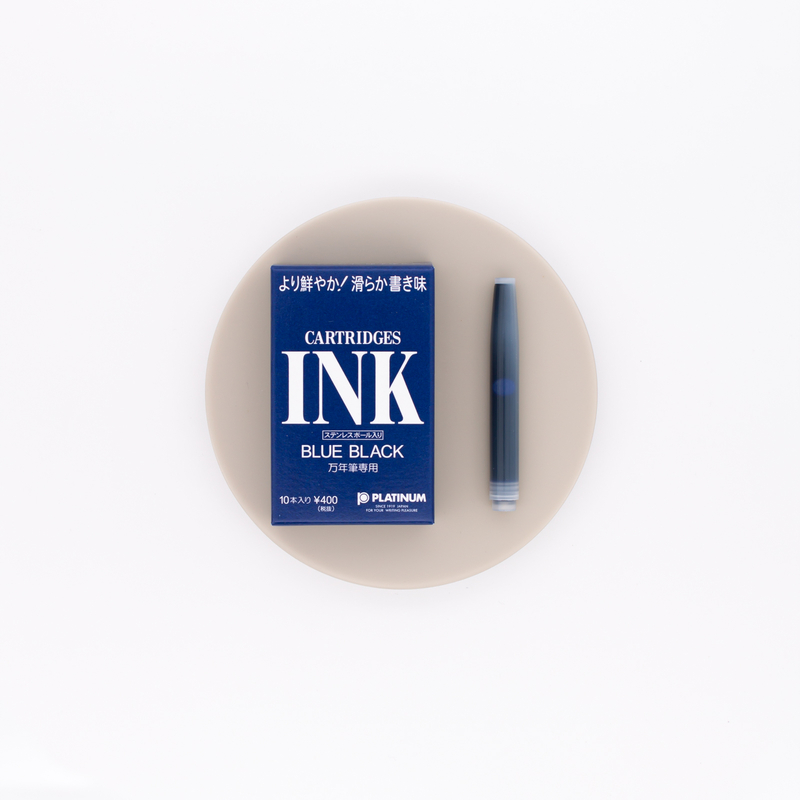 Platinum Blu Nero 10 Cartucce