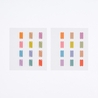 Hobonichi Hobonichi TSUKI no IRO: Index Stickers