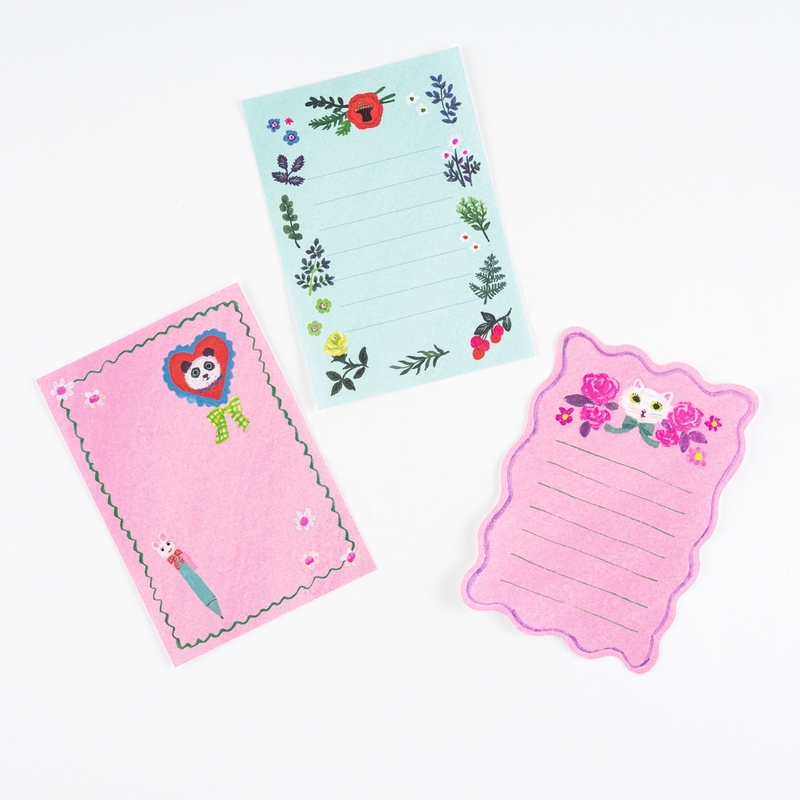 Hobonichi Hobonichi Carta da Lettere Yumi Kitagishi: White Cat's