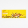 Hobonichi Hobonichi Carta da Lettere 100%ORANGE: Squirrel’s Moving Day