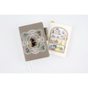 Hobonichi Hobonichi Pencil Board iyo okumi: Happy Tea Time - Teapot Shelf Sottopagina per Original A6