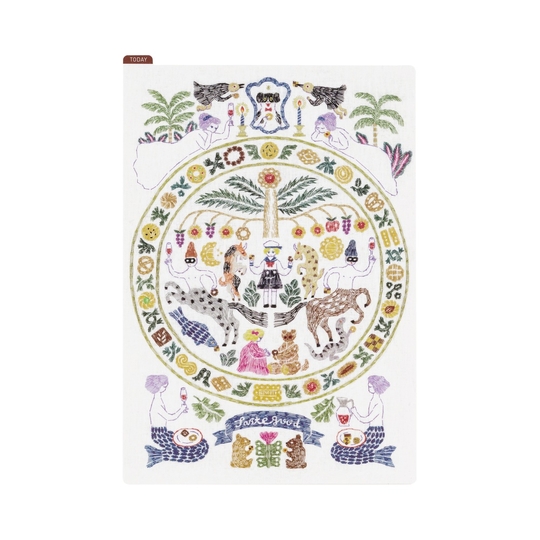 Hobonichi Pencil Board iyo okumi: Happy Tea Time - Taste Good Sottopagina per Cousin A5