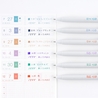 Hobonichi Hobonichi TSUKI no IRO: Uniball One - July-Dec Set of 6 Pens with Case