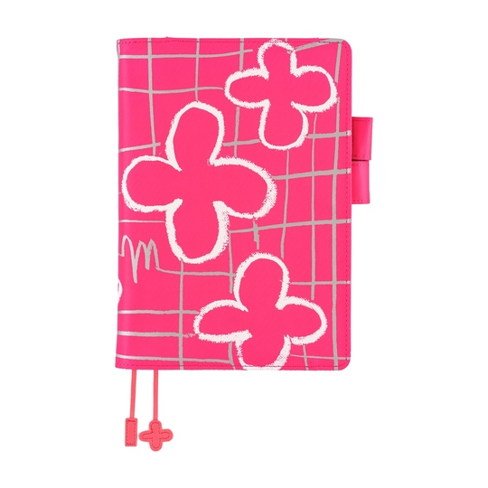 Hobonichi Makoto Matsubayashi: Pink Flowers A5 [Cover Only]