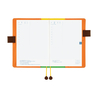 Hobonichi Hobonichi 100%ORANGE: Where’s the Squirrel Going A5 [Cover Only]
