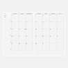 Hobonichi Hobonichi Techo Planner Book 2026 Agenda A6 Giornaliera