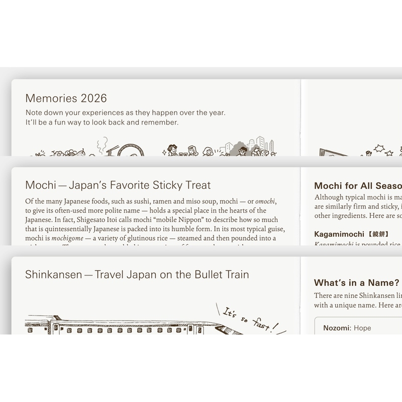 Hobonichi Hobonichi Techo Planner Book A6 2026