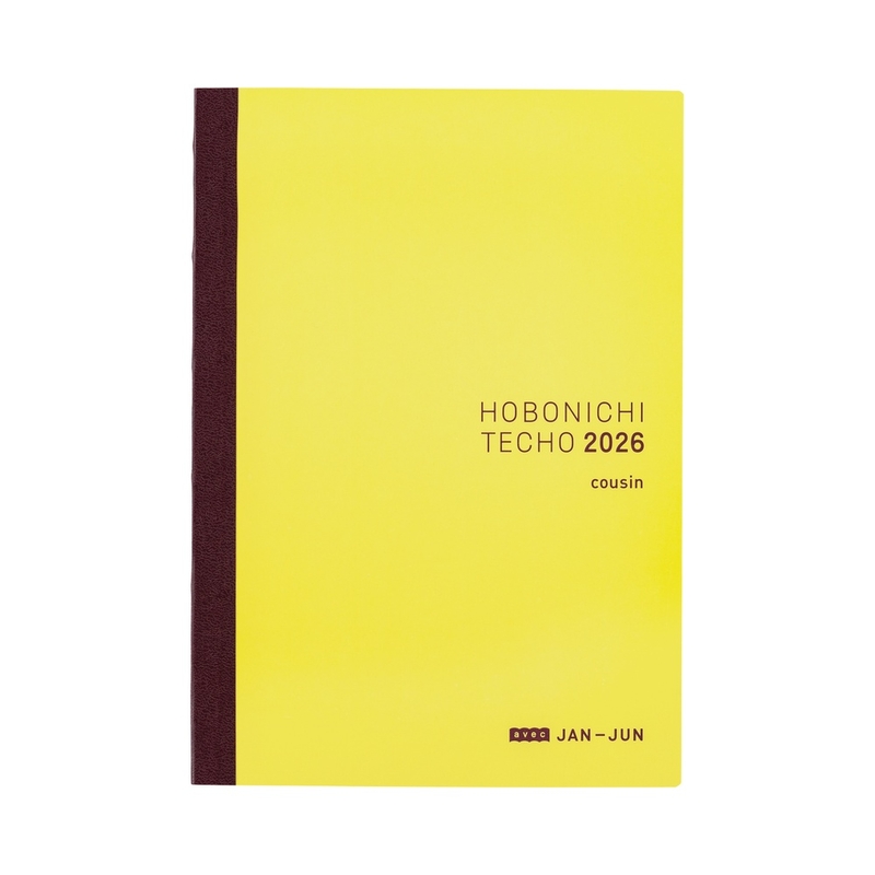 Hobonichi Hobonichi Techo Cousin Avec Books 2026 Agenda A5 Giornaliera