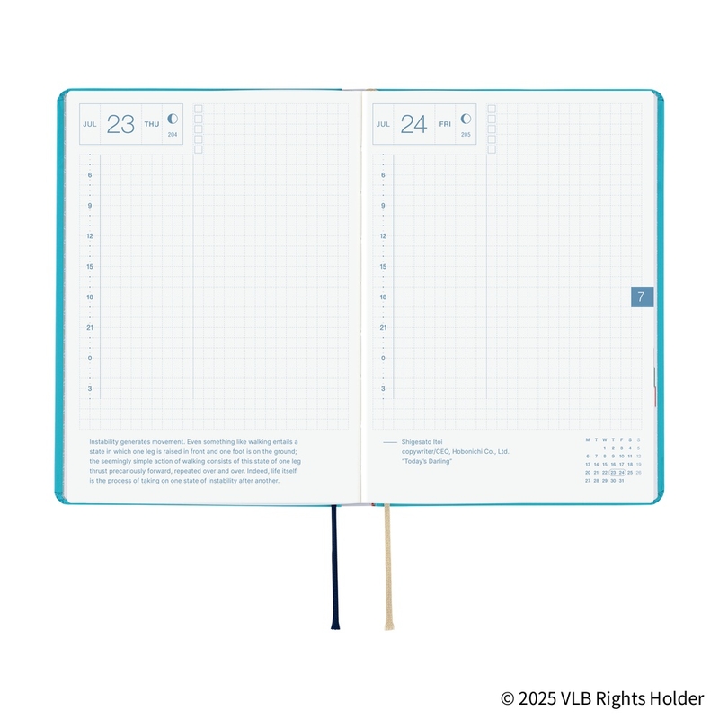 Hobonichi Hobonichi Hon A6 Virginia Lee Burton: The Little House Agenda 2026 Giornaliera