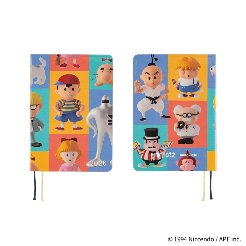 Hobonichi Hobonichi Hon A6 MOTHER: Clay Figurines Agenda 2026 Giornaliera