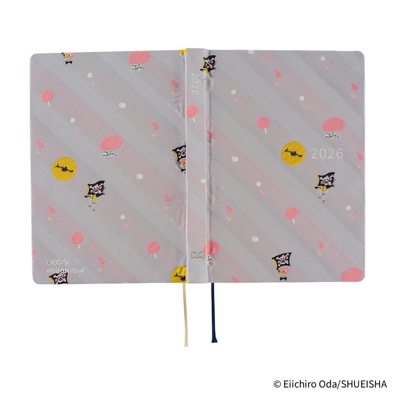 Hobonichi Hobonichi Hon A6 ONE PIECE magazine: Hiriluk’s Cherry Blossoms Agenda 2026 Giornaliera