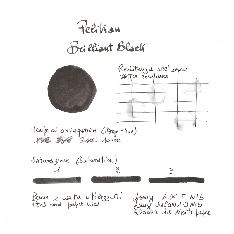 Pelikan 4001 Nero Brillante 6 Cartucce