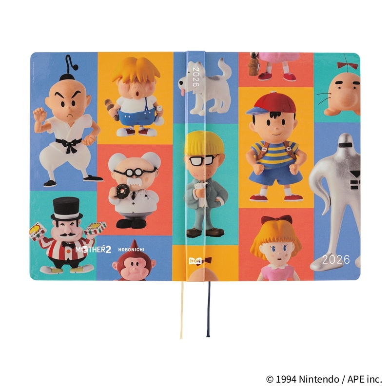 Hobonichi Hobonichi Hon A5 MOTHER: Clay Figurines Agenda 2026 Giornaliera