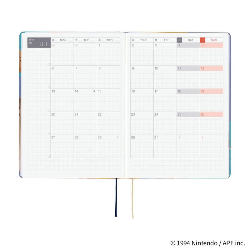 Hobonichi Hobonichi Hon A5 MOTHER: Clay Figurines Agenda 2026 Giornaliera