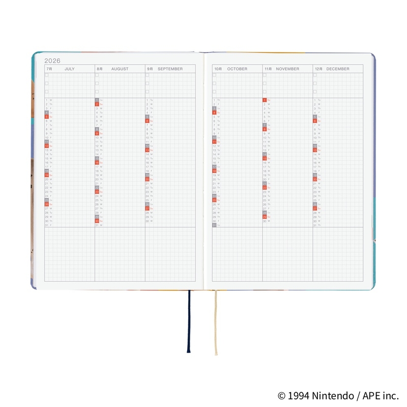 Hobonichi Hobonichi Hon A5 MOTHER: Clay Figurines Agenda 2026 Giornaliera