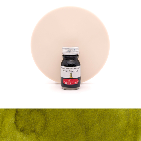 Herbin Vert Cactus Ink Bottle 10 ml